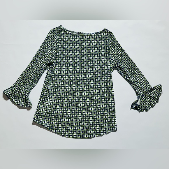 Kim Rogers Ruffle Cuff Blouse Size Small - Picture 4 of 13